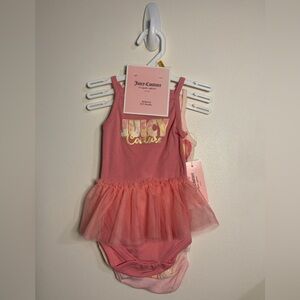 Juicy Couture Baby Girls Bodysuit Size 0-3M